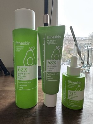 fitneskin HYDRATING AVOCADO Toner, Serum and Moisturiser