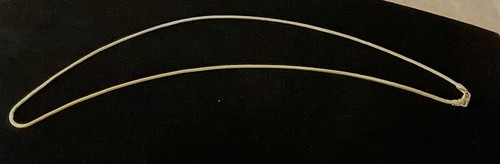 Collar Cadena Serpiente Oro Amarillo 14K 1.6 mm Ancho, 18" Largo, 5.2 Gramos.Sin Reserva - Imagen 9 de 9