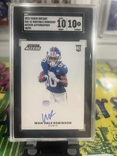2022 Panini Instant - Rookie Autographs Wan'Dale Robinson 10/25 On Card Auto. rookie card picture
