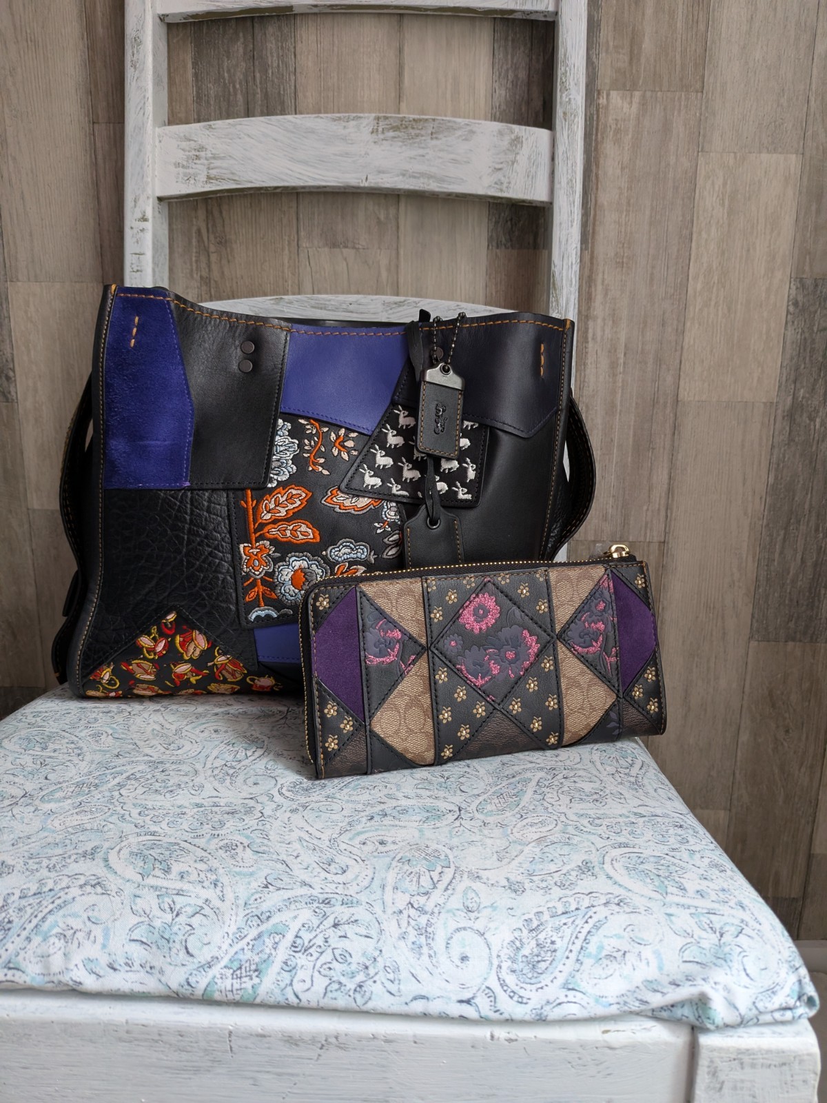 Coach Patchwork Wallet * Only* - image 10