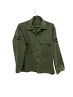 Vintage 40s WWII 13 Star HBT Herringbone Twill OG-107 Shirt Air Force Military