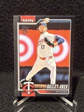 2026 Topps Series 1 - Bailey Ober #31 Black Border /75