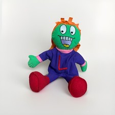 Vintage The Letter People Miss L Laugh Plush Puppet Abram Company