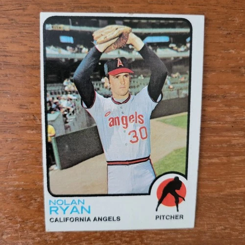 1973 Topps Baseball NOLAN RYAN #220 California Angels MLB HOF Nice Vintage Card