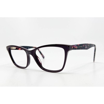 Marc Jacobs Eyeglasses Womens Purple Cat Eye MARC 311 LHF 140 53-17-140