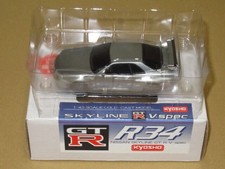 Kyosho 1/43 Nissan Skyline GT-R R34 Silver Collectables 17+