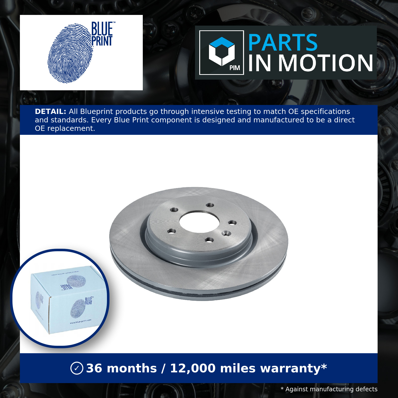 2x Brake Discs Pair Vented fits OPEL INSIGNIA B 2.0D Rear 2017 on 315mm Set New - Image 5