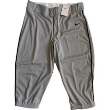 Nike Vapor Select Men's Size XL High Piped Baseball Pants Gray Q6437-053 New