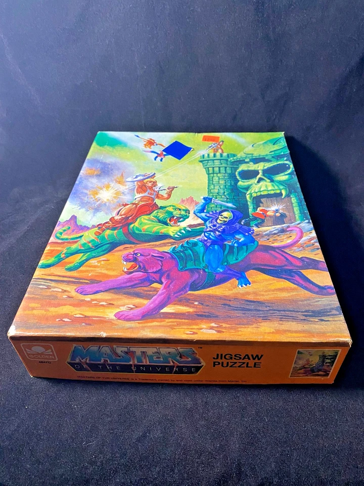 1983 宇宙大师 100 件拼图永恒战场美泰复古 — 第 2/4 张图片
