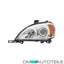 Scheinwerfer TYC H7/H7 links passt für Mercedes M-Klasse W163 ab 2001-2005