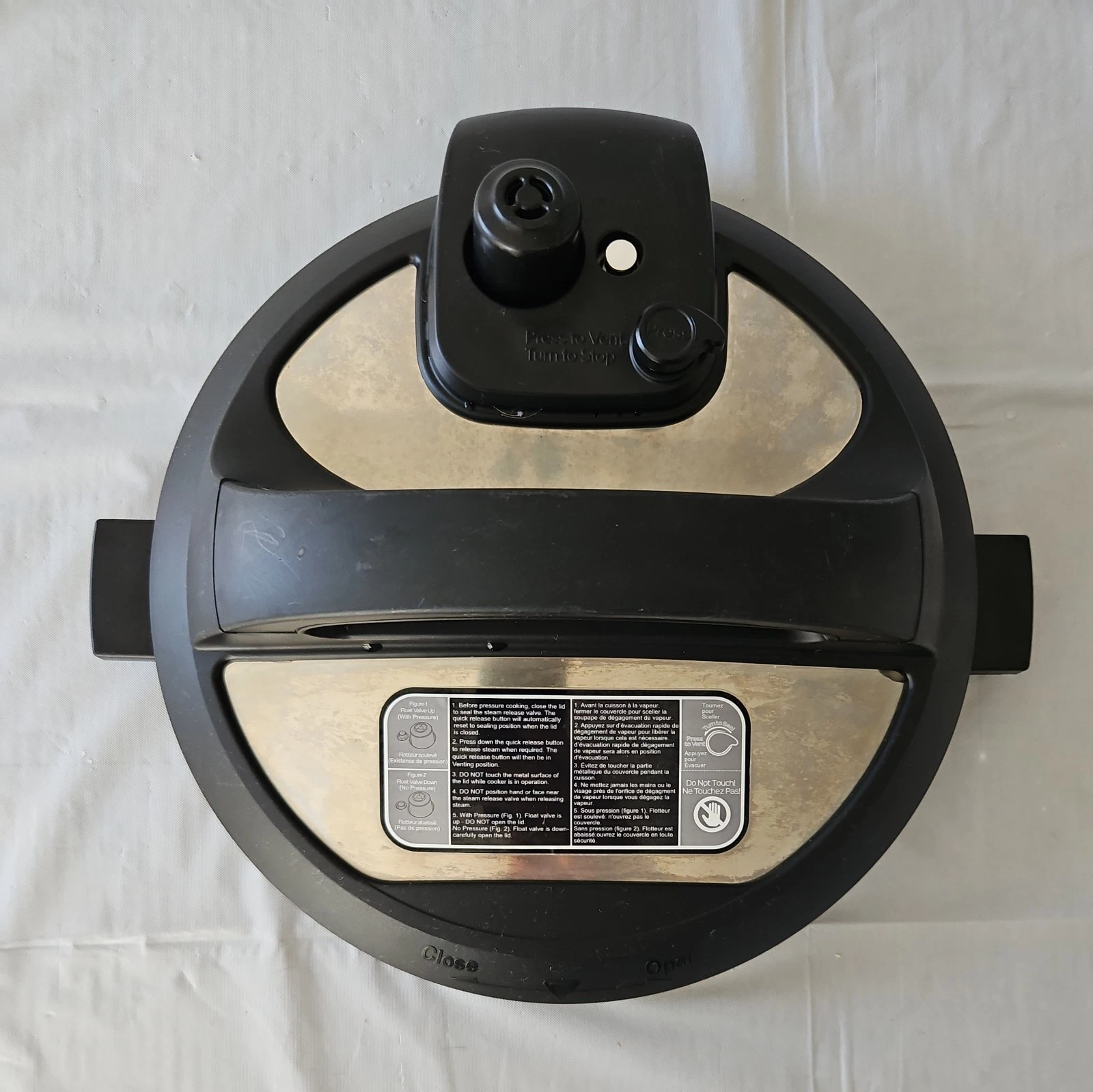 3 QT Instant Pot Duo Nova Mini Lid Electric Pressure Cooker Replacement LID OEM