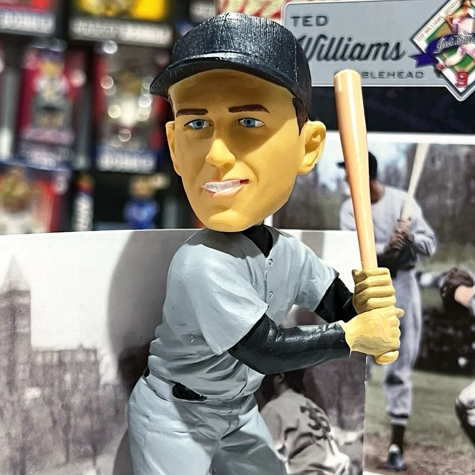 Bobblehead TED WILLIAMS Worcester Bravehearts Boston Red Sox SGA MLB #500 Foto 2 de 4