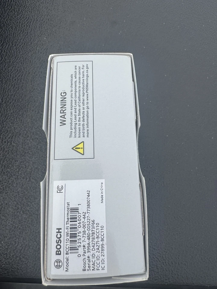 Bosch BCC100 Connected Control Wi-Fi Thermostat - Image 4 of 4