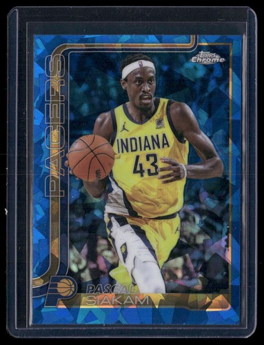 2025 Topps Chrome Sapphire Pascal Siakam #1 card