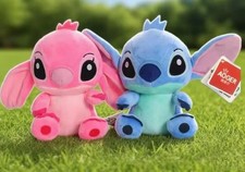 Disney 18cm Original Plush Stitch Baby Movie Cartoon Model Doll Children Action
