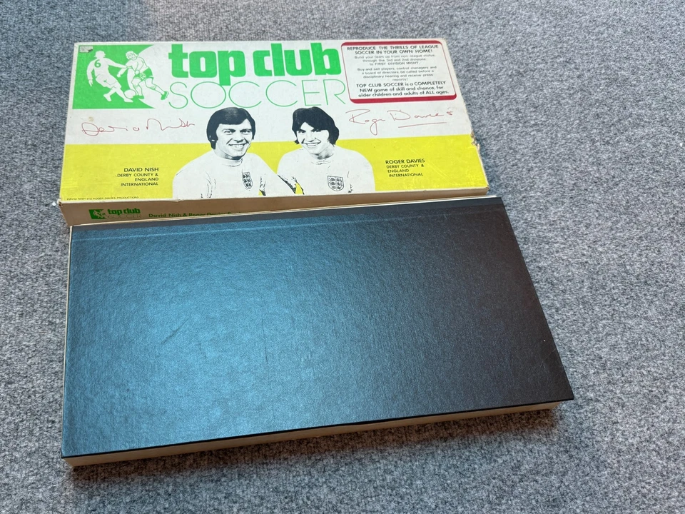 Rare 1970 | Top Club Soccer board game David Nish & Roger Davies | Fast Shipping - Image 2 of 4