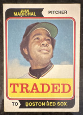 1974 Topps Juan Marichal #330T Boston Red Sox MLB Baseball Traded Base Set Card