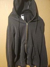 Black men s Patagonia Full Zip Fleece with hood in amazing condition size XL