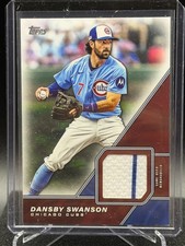 Dansby Swanson 2026 Topps Major League Material Jersey #MLM-DS - Chicago Cubs