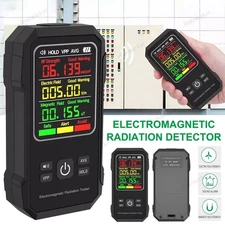 Digital EMF Meter Electromagnetic Field Radiation Detector LCD Geiger Counter US