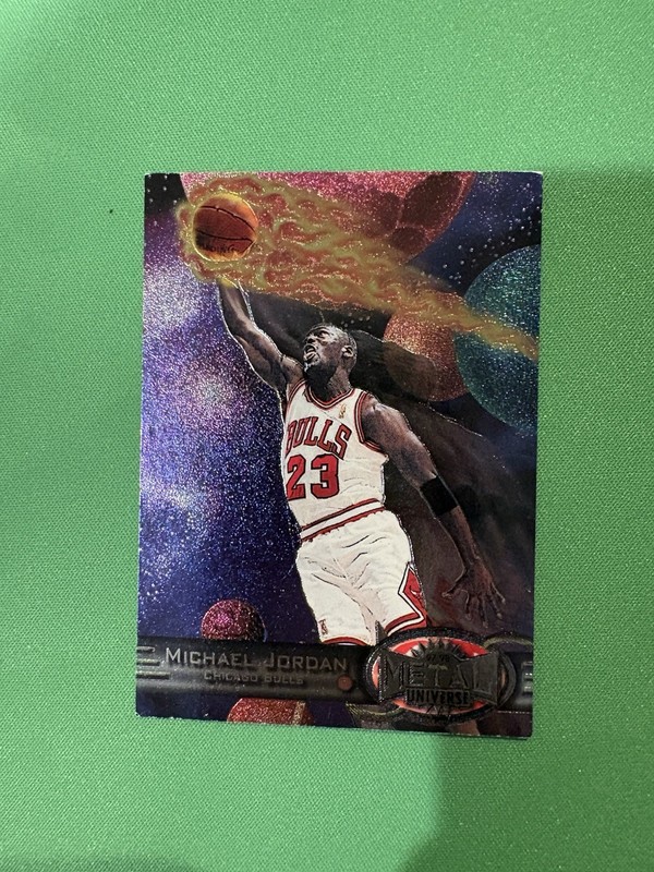 97-98 Michael Jordan Metal Universe - Michael Jordan Cards