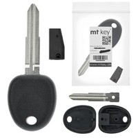 Auto SchlüSsel Rohling + Transponder Passt FüR Hyundai Atos AB 2001 Prime 02-08