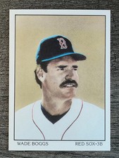 1990 Score #683A Wade Boggs DT ERR/Text says 215 hits in 1989
