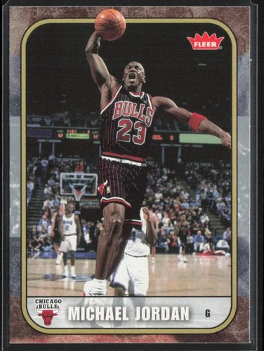 Michael Jordan 2007-08 Fleer Michael Jordan Box Set #66 Chicago Bulls