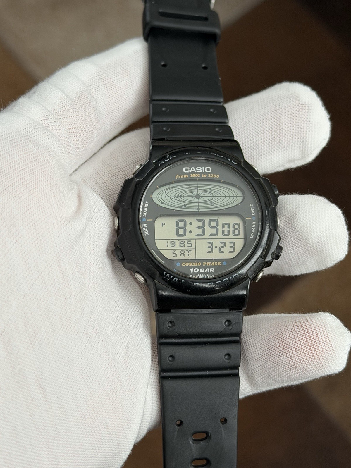 Rare Vintage Casio Cosmo Phase CGW-50 Men’s Digital Astronomy Sports Watch JDM