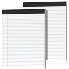 2 Pack Legal Pads 8.5 x 11 College Ruled Note Pads 8.5 x 11 Notepads 8.5 x 11...