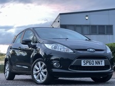2010 Ford Fiesta 1.4 Zetec 5dr Hatchback Petrol Manual Low Miles Black