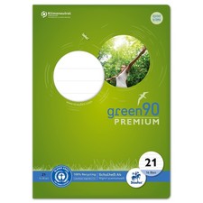 Staufen Green notebook - DIN A4, line style 21 9 mm lined , 16 sheets, premium
