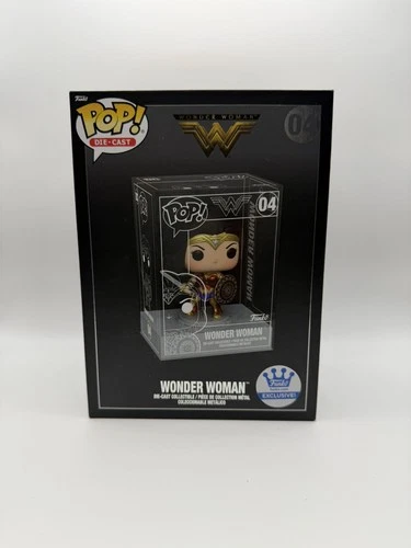 Funko Pop! Vinyl: DC Universe - Wonder Woman - Die Cast Funko (Exclusive) #04