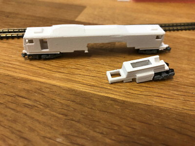 Art. 1008 - Bahnbaumaschine Stopfexpress, Bausatz Spur Z, 3D-Druck-Dollys
