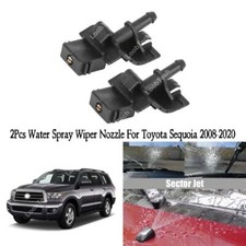 Ugello Tergicristallo Spruzzatore Per Toyota Sequoia 2008-2020 2pz Getto Lavavetri Anteriore