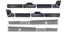 Lh Rh 2000-2005 Ford Excursion Innerouter Rocker Panel Repair Kit With Doglegs