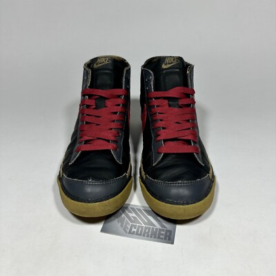 Nike Blazer Mid Zoo York Black Red Olive Gold Vintage 2003