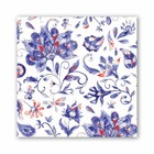 Michel Design Works 20 Triple-Ply Paper Cocktail Napkins Paisley & Plaid