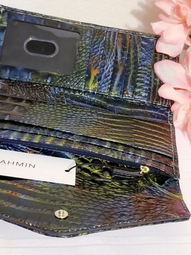 NWT BRAHMIN VERONICA MULTI WESTFIELD GENUINE LEATHER TRIFOLD WALLET NWT - Picture 5 of 18