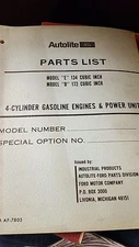 Ford 4 Cylinder Gasoline Engines & Power Unit Model E & Model D 