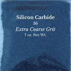 Silicon Carbide 36 Graded Grit 7.0 OZ.