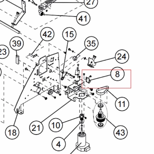 New Compatible Graphtec CE5000 CAM Sensor Board / Pressure Bar Sensor Board - Afbeelding 2 van 4