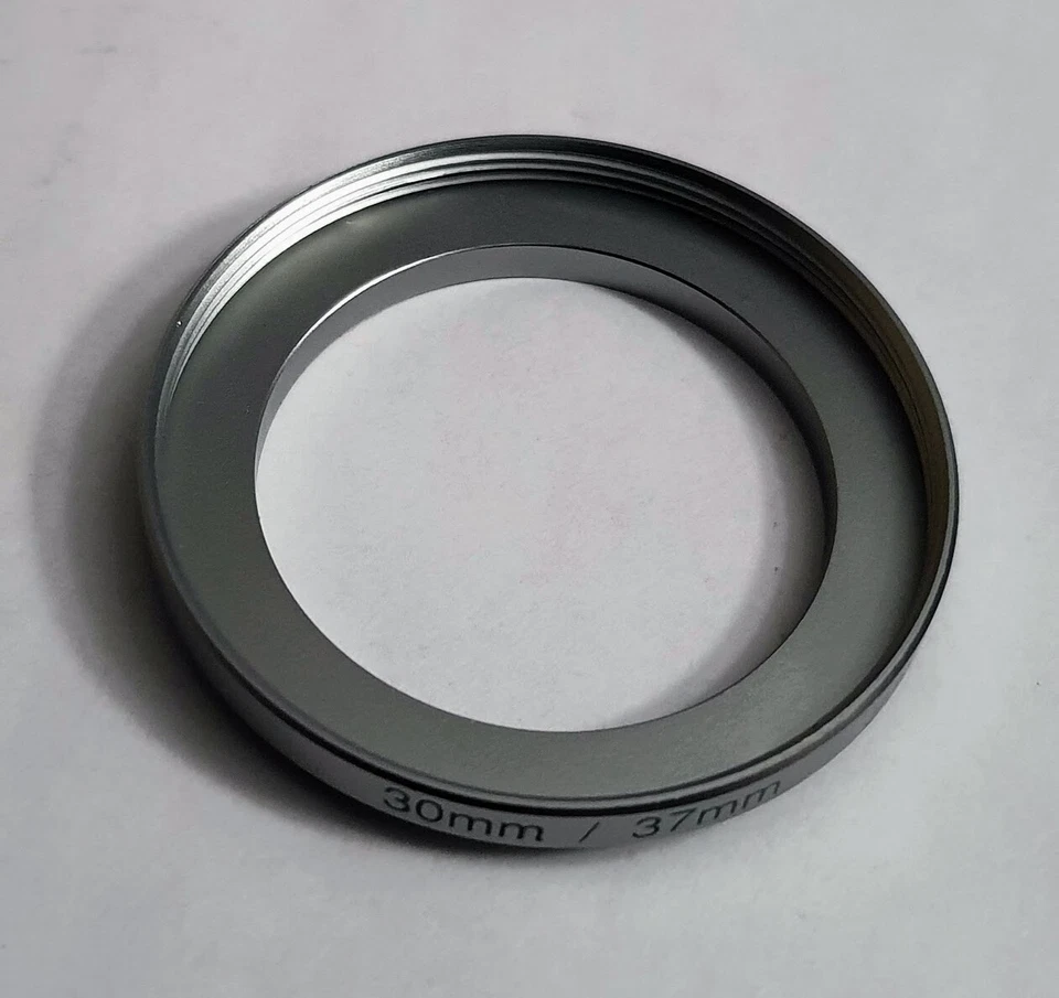 30-37mm Step-Up Adapter Metal Ring 30mm-37mm 30-37 Stepping Step up 30mm-37 - Image 3 of 4