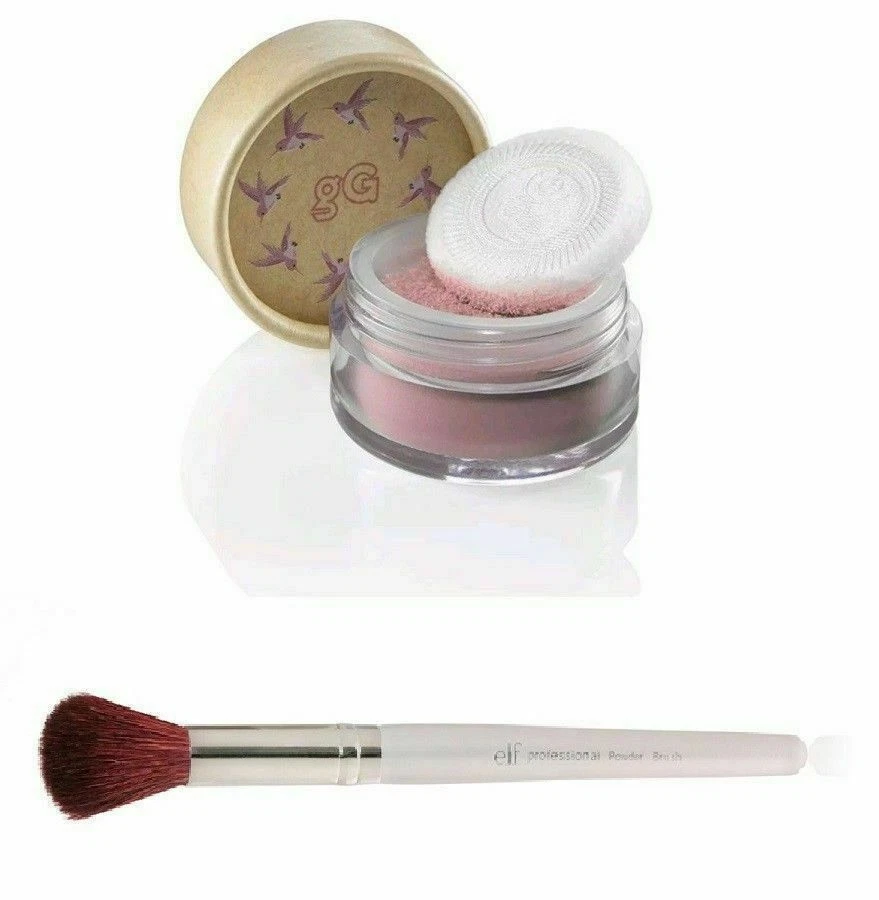 geoGiRL QTPI Cutiepie Mineral Blush - Pinkie - with elf Powder Brush - Image 2 of 3