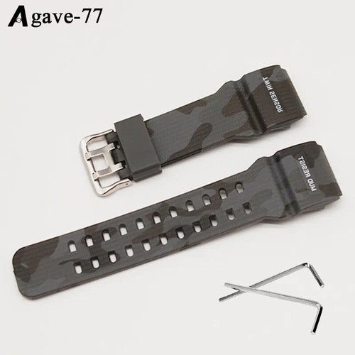 Rubber Watch Band For Casio GG-1000/GWG-100/GSG-100 Strap, Little Mud King Men's - 第 23/33 張圖片