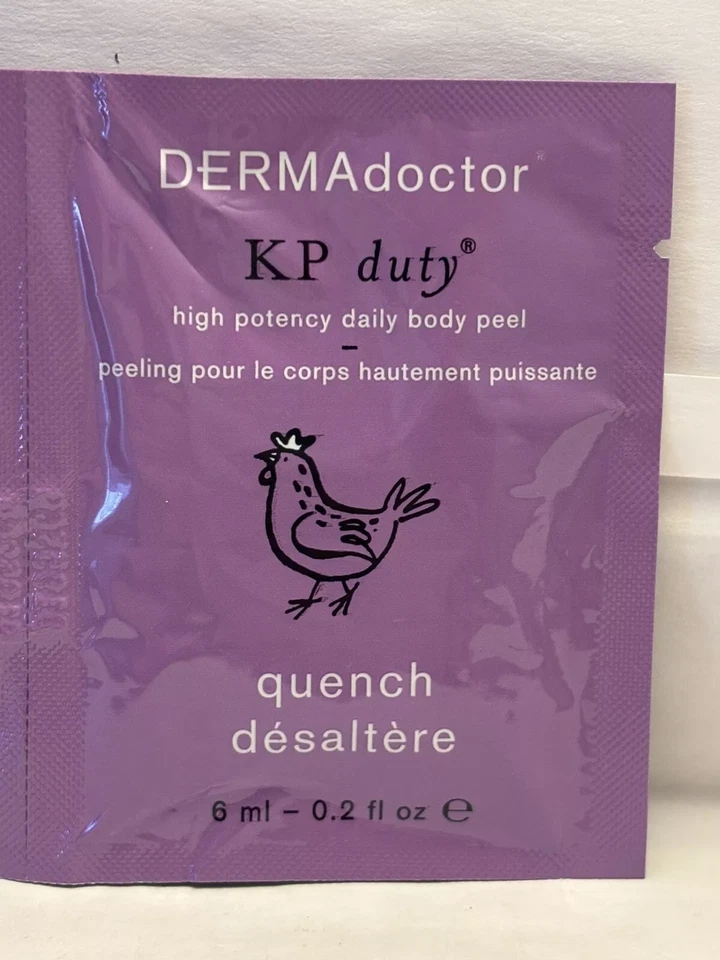 4 Packs DERMAdoctor KP duty High Potency Daily Body Peel Resurface & Quench - Image 3 of 4