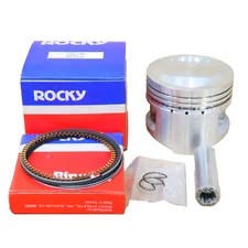 Honda ATC 185S 185 S Rocky Standard Bore Piston Wrist Pin Cir Clips Rings 63MM
