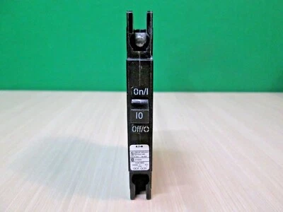 CUTLER-HAMMER CUTLER HAMMER QCR1010 10AMP, 120/240VAC, Circuit Breaker, 20IN/LB Torque