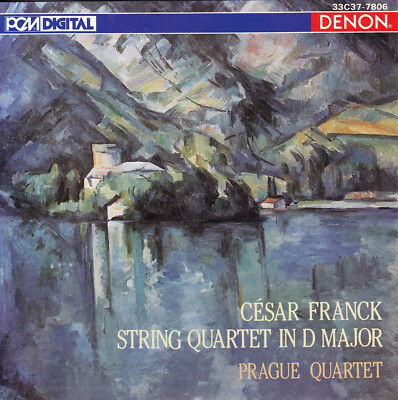 César Franck: - String Quartet in D Major  / Prague Quartett  DENON Japan-Import