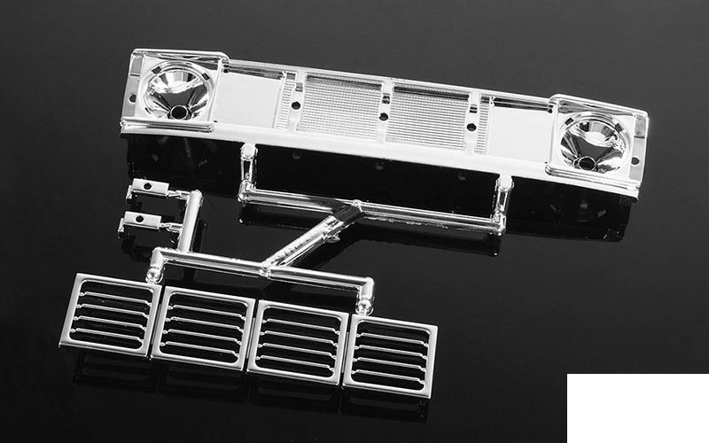 RC4WD Mojave II Marlin Front Grille Lights Chrome Z-B0198 Trail - Foto 6